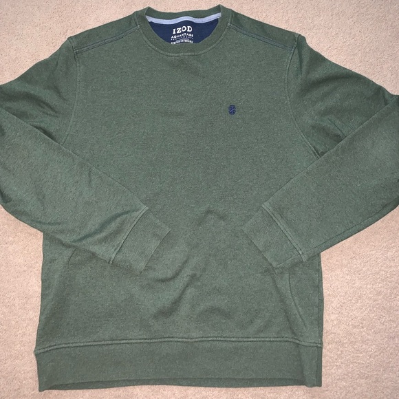 green izod sweatshirt - Picture 1 of 3